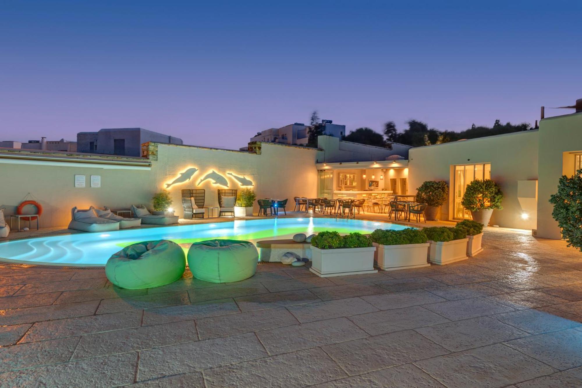 Kouros Art Hotel (Adults Only) Stelida  Bagian luar foto